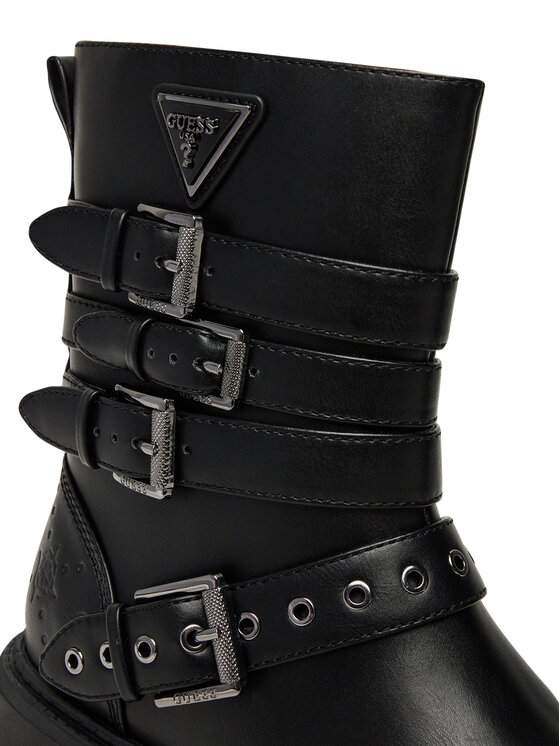 Guess Guess Īsie zābaki FLTSVO FAL10 Melns