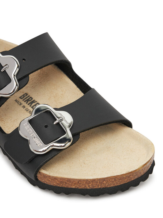 Birkenstock Birkenstock Papucs Arizona Flower Buckle Kids 1029844 S Fekete