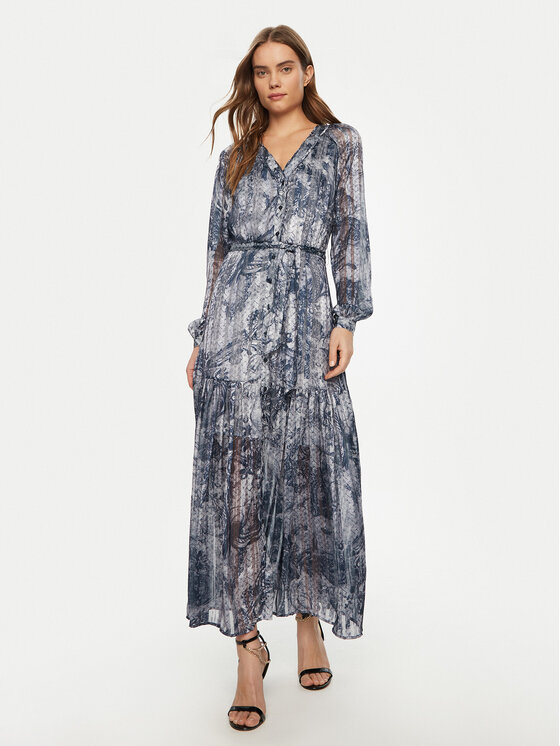 Guess Guess Rochie de zi W5RK77 WGWV2 Bleumarin Regular Fit