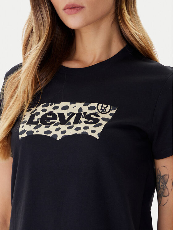 Levi's® Levi's® T-Shirt The Perfect 17369-2437 Μαύρο Standard Fit