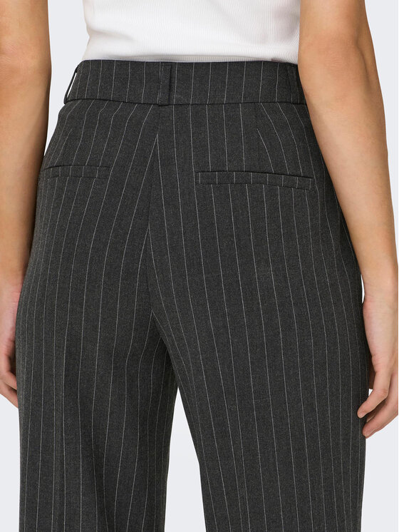 ONLY ONLY Hlače 15304267 Siva Straight Fit