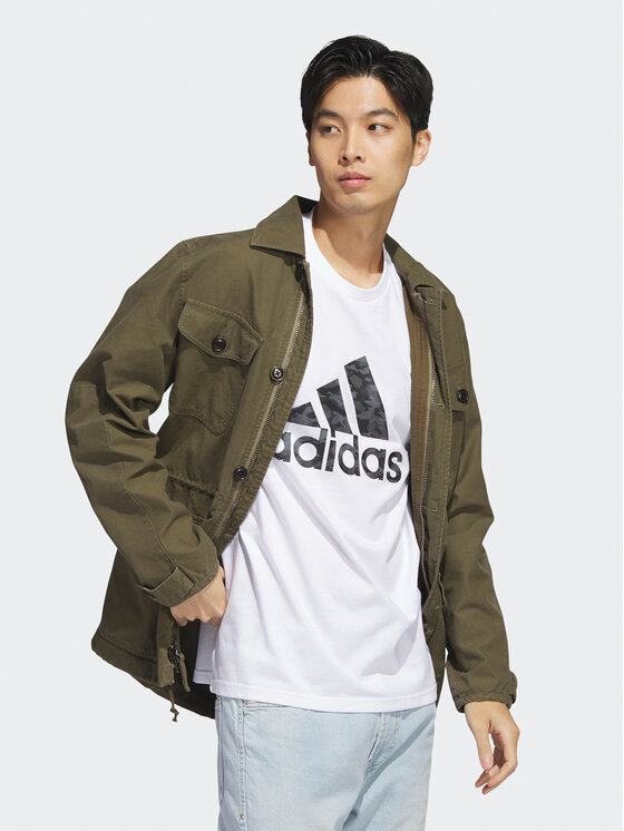 T-shirt Camo Short Sleeve T-Shirt HA7212 Bianco