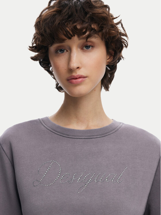 Desigual Desigual Džemperis 25SWSK16 Mėlyna Regular Fit