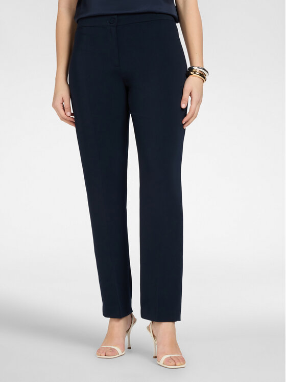 Elena Mirò Elena Mirò Pantaloni di tessuto P019P000468N034 Blu Regular Fit