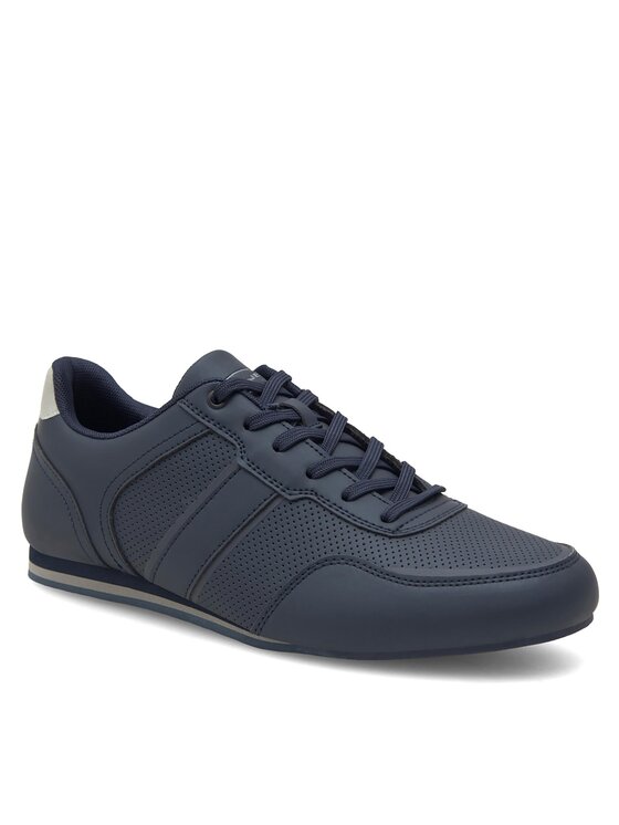 Lanetti Lanetti Sneakersy MP07-11632-02 Granatowy