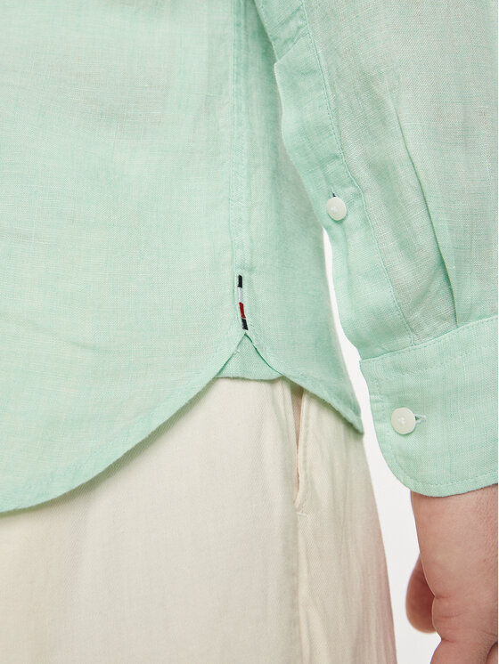 Tommy Hilfiger Tommy Hilfiger Camicia MW0MW34602 Verde Regular Fit