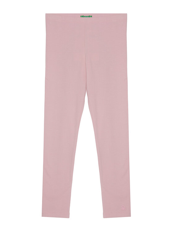 United Colors Of Benetton Legginsy 3MT1CF02G Różowy Slim Fit