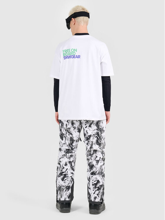 4F 4F Spodnie snowboardowe FOB Kolorowy Regular Fit