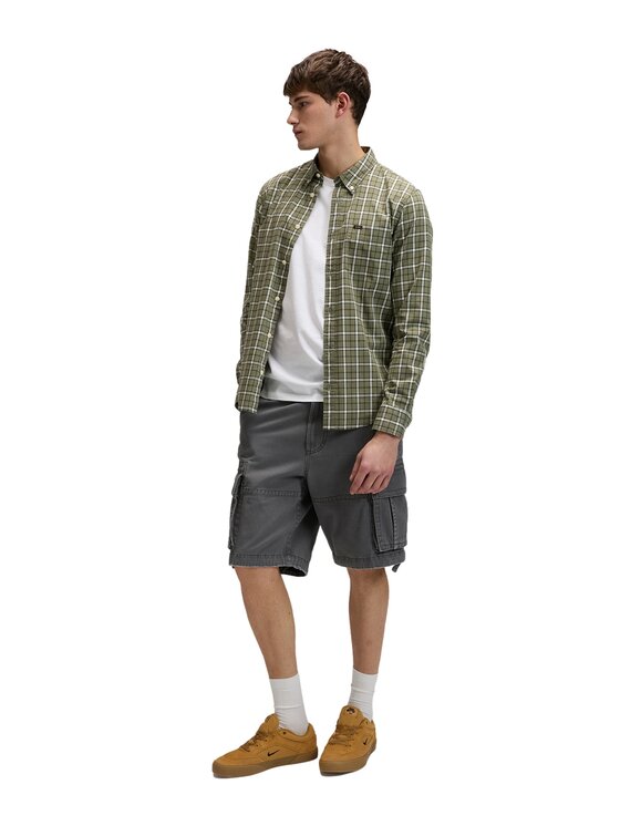 Lee Lee Pantaloncini di tessuto Sierra Short Grigio Cargo Fit