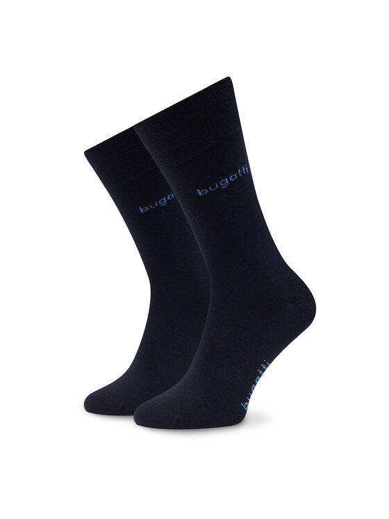 Set di 4 paia di calzini lunghi da uomo 6265X Blu