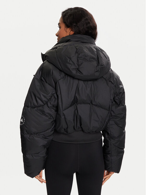 adidas by Stella McCartney adidas by Stella McCartney Μπουφάν χειμωνιάτικο JW2027 Μαύρο Loose Fit
