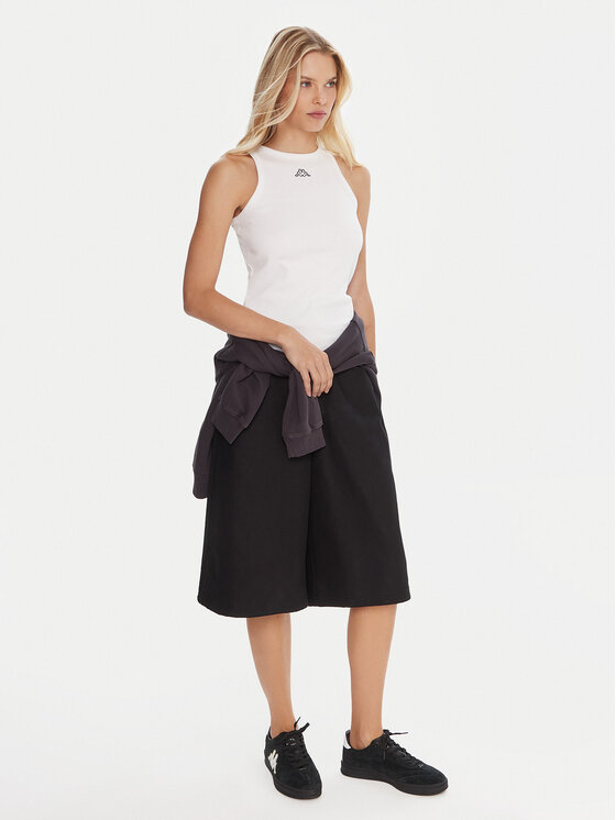 Kappa Kappa Súprava topov Logo Benny 322565W Biela Regular Fit