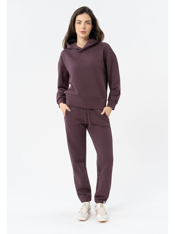 Volcano Volcano Joggery N-ZEN Fioletowy Regular Fit