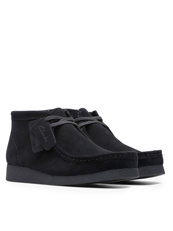 Clarks Clarks Μποτίνια Wallabee Evo Bt 26172823 Μαύρο