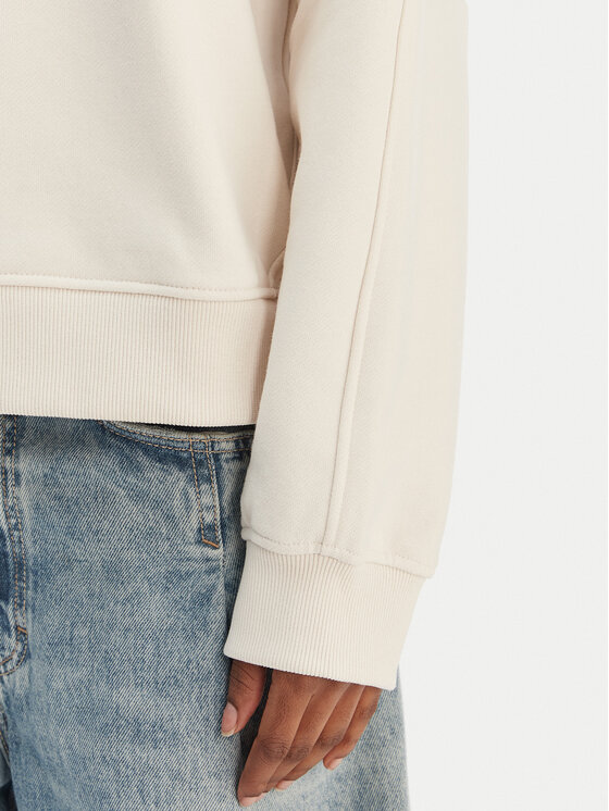 BOSS BOSS Bluza C Ever 50556999 Kremowy Oversize