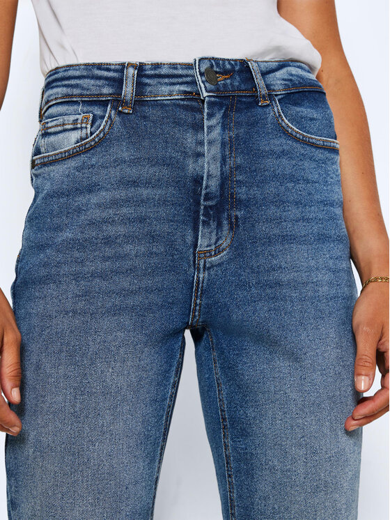 Noisy May Noisy May Jeansy Moni 27022745 Modrá Straight Fit