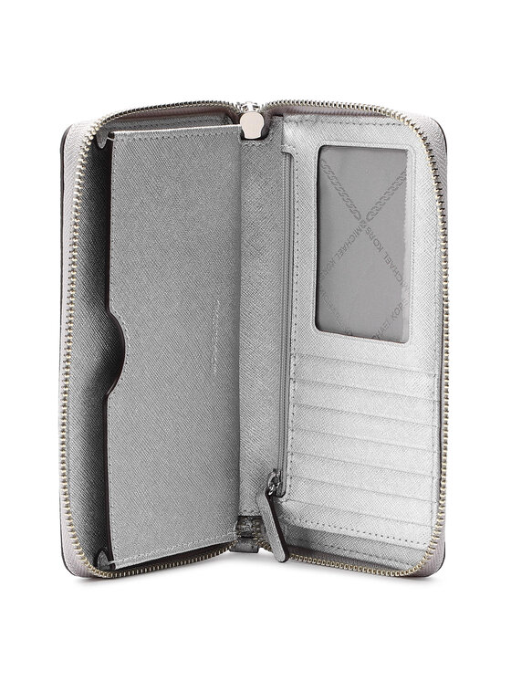 MICHAEL Michael Kors MICHAEL Michael Kors Πορτοφόλι Jet Set 34H9MM9E3M Ασημί