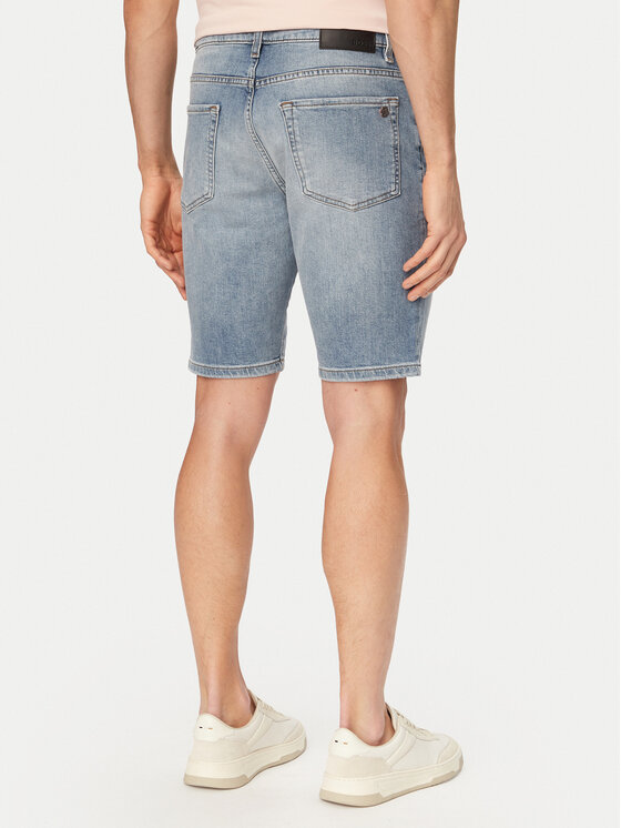 BOSS BOSS Szorty jeansowe Re.Maine 50559892 Błękitny Regular Fit