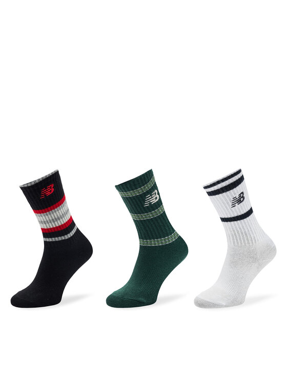 Set de 3 perechi de șosete lungi pentru copii New Balance LAS49363 Colorat
