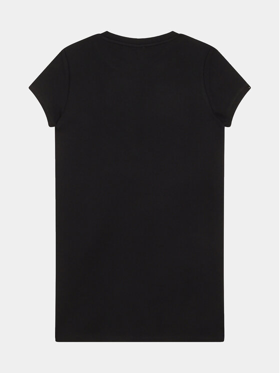 DKNY DKNY Vsakodnevna obleka D32899 S Črna Regular Fit