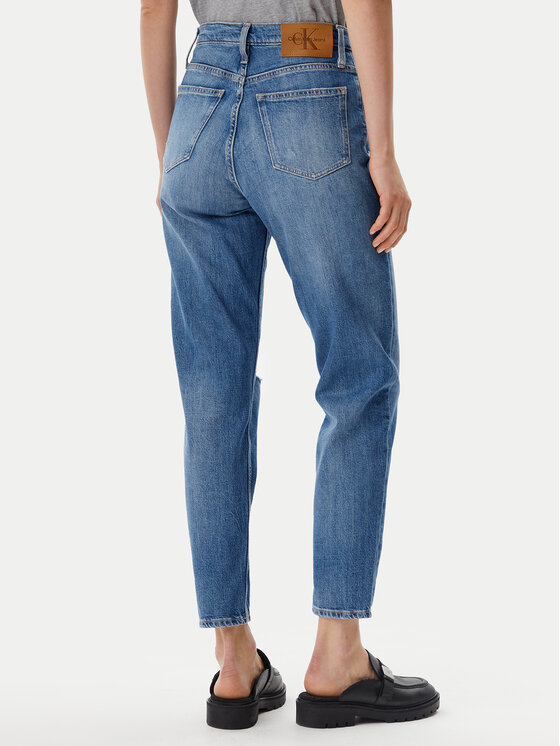 Calvin Klein Jeans Calvin Klein Jeans Džínsy J20J225140 Modrá Mom Fit