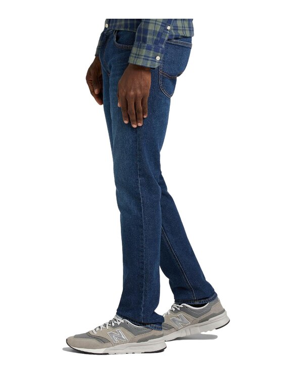 Lee Lee Jeansy L719VIE10 Granatowy Slim Fit