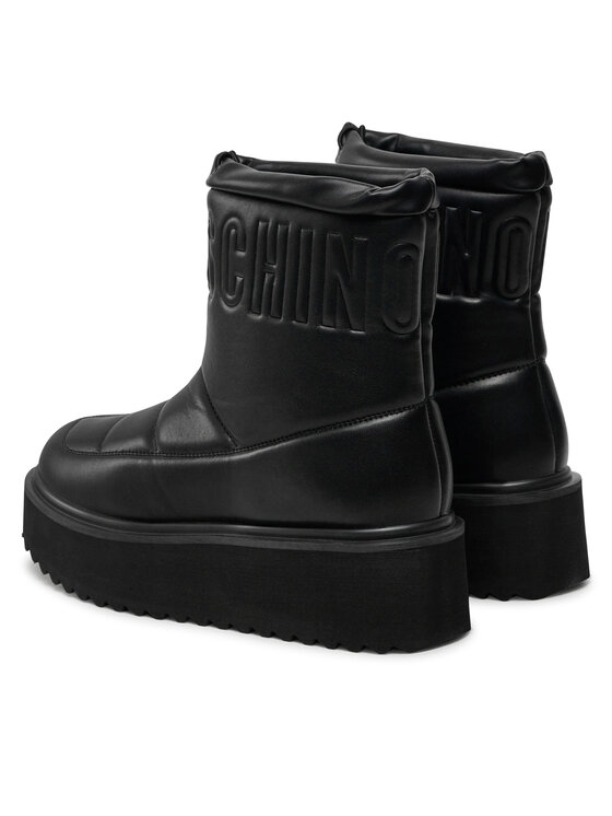 LOVE MOSCHINO LOVE MOSCHINO Botki JA24266I0LIE0000 Czarny