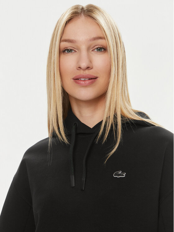 Lacoste Lacoste Majica dugih rukava SF0281 Crna Regular Fit