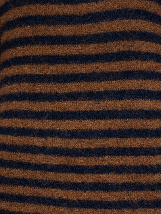 Ombre Ombre Svetr OW-SW-E0057 Hnědá Relaxed Fit
