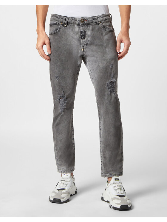 PHILIPP PLEIN PHILIPP PLEIN Jeans 18807 Grigio Skinny Fit