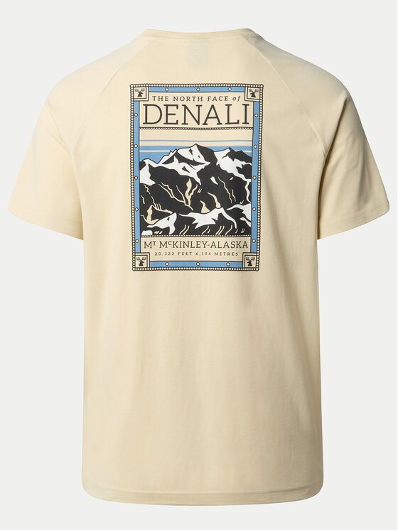 The North Face The North Face T-Shirt NF0A87NU Μπεζ Regular Fit