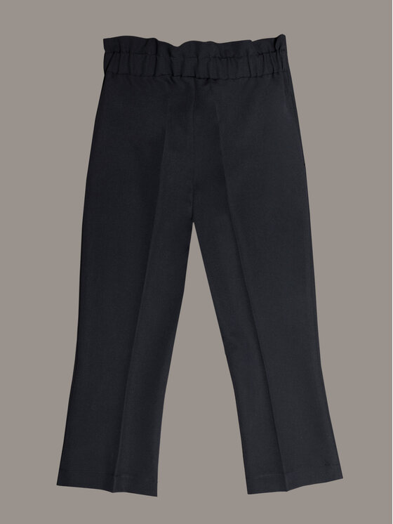 SLY SLY Spodnie materiałowe 4S-401A Czarny Comfortable Fit