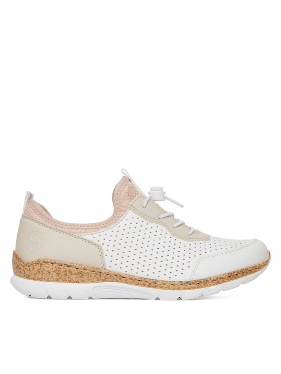 Rieker Rieker Sneakersy N4286-80 Biały