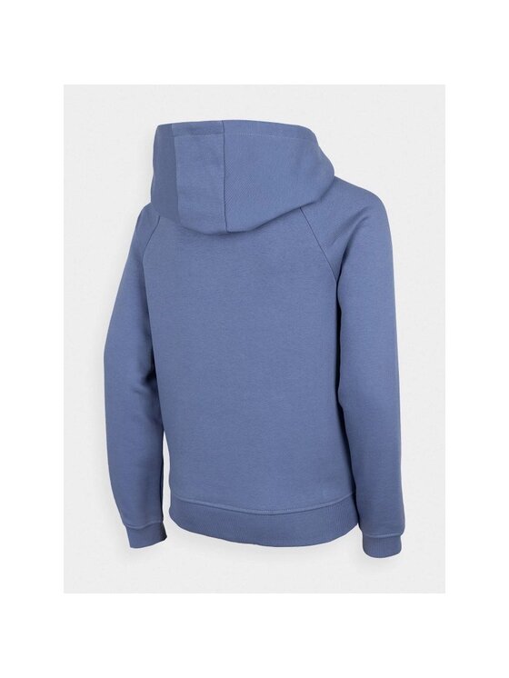 4F 4F Bluza JBLD002 Niebieski Regular Fit
