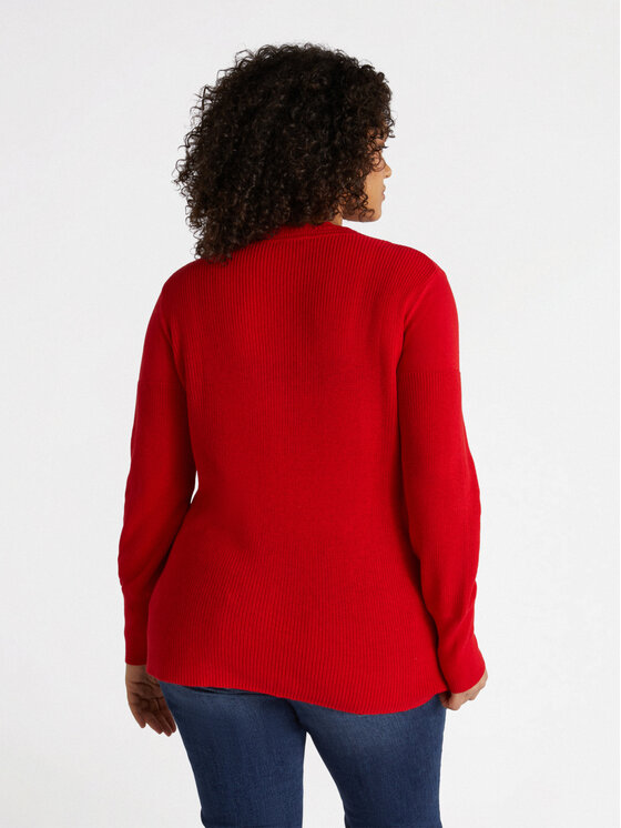 Fiorella Rubino Fiorella Rubino Cardigan M412L007773N016 Rosso Regular Fit