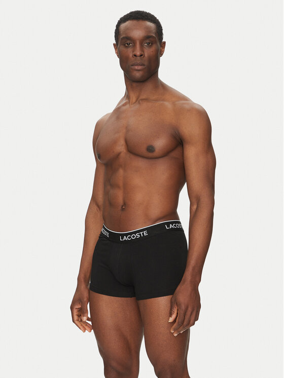 Lacoste Lacoste Комплект 3 чифта боксерки 5H1300 Черен
