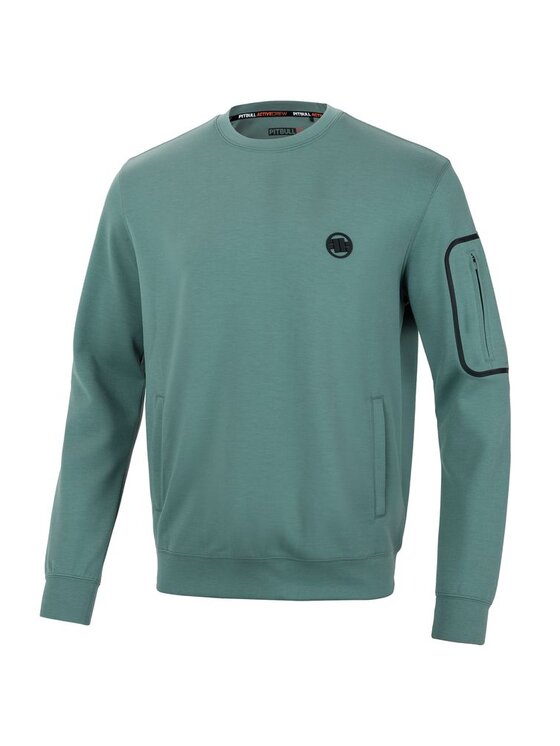 PITBULL PITBULL Bluza Explorer Zielony Regular Fit
