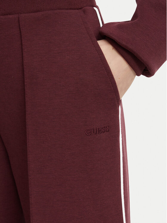 Guess Guess Спортивні штани V6BB05 K6265 Бордовий Regular Fit