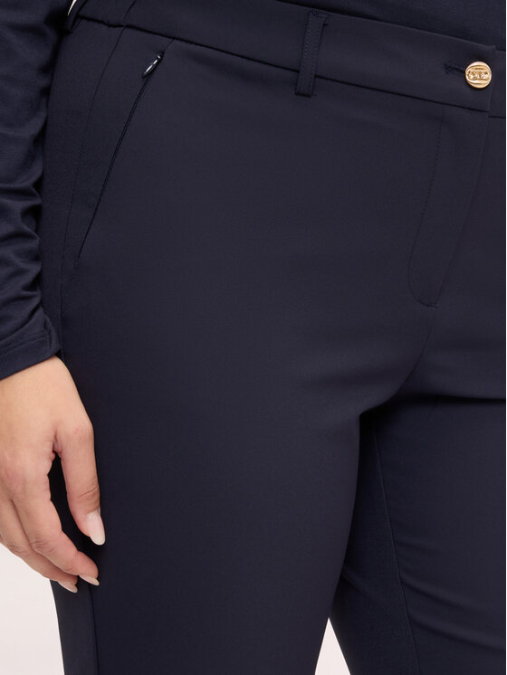 Fiorella Rubino Fiorella Rubino Pantaloni di tessuto P081T005484N034 Blu Regular Fit