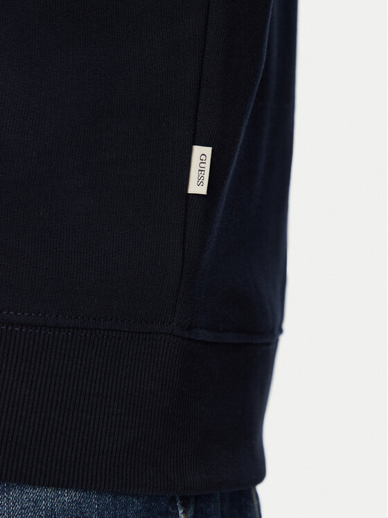 Guess Jeans Guess Jeans Majica dugih rukava M6RQ38 KCPR1 Tamnoplava Regular Fit
