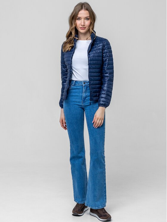 Perso Perso Prechodná bunda BLE260049F Tmavomodrá Regular Fit