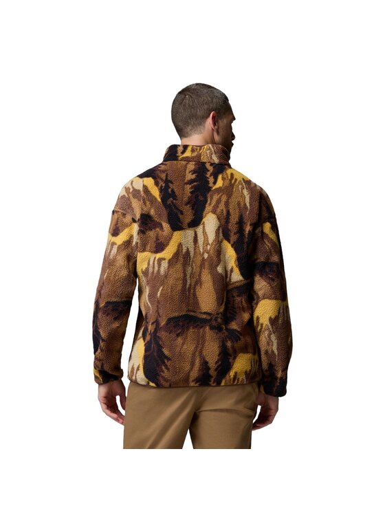 Columbia Columbia Polar Helvetia™ II Printed Half Snap Fleece Kolorowy Regular Fit