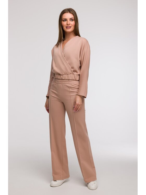 BeWear BeWear Teplákové kalhoty B296 Hnědá Comfortable Fit