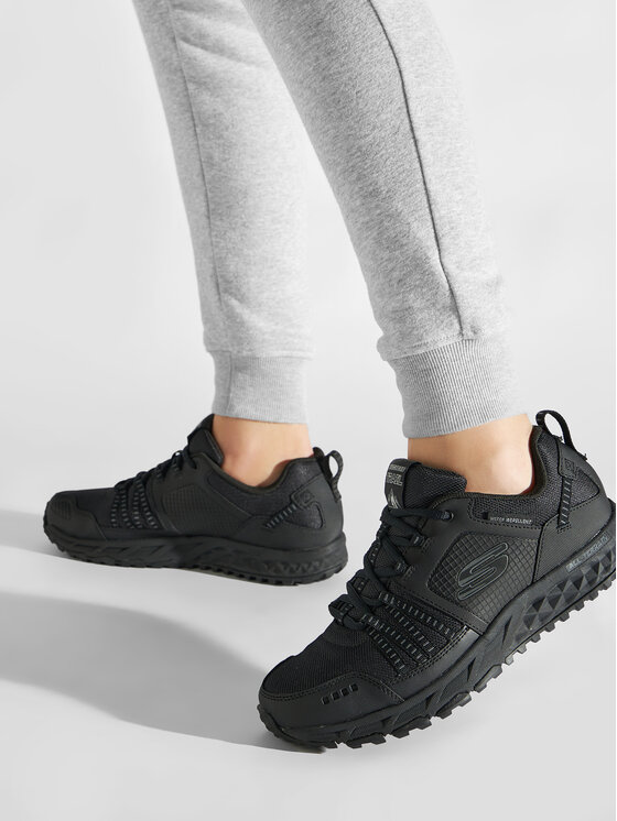 Skechers Skechers Trekingová obuv Escape Plan 51591/BBK Čierna