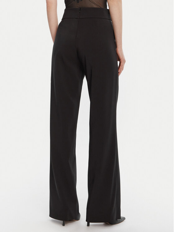 Rinascimento Rinascimento Pantaloni di tessuto CFC0126223003 Nero Regular Fit