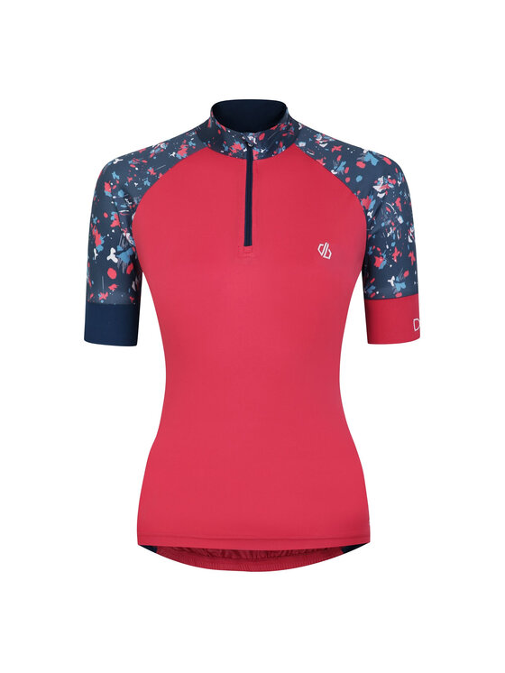 Dare2B Dare2B Koszulka rowerowa Follow Through Różowy Short Fit