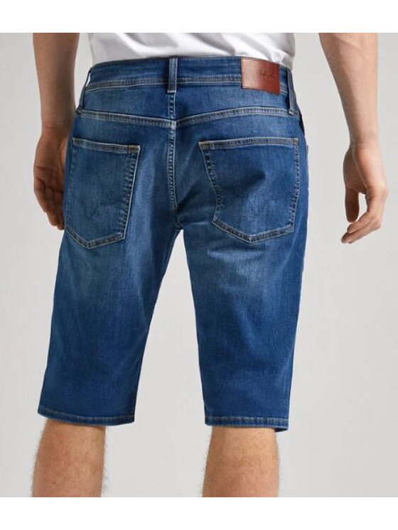 Pepe Jeans Pepe Jeans Šortky PM801081HU0 000 Tmavomodrá Regular Fit
