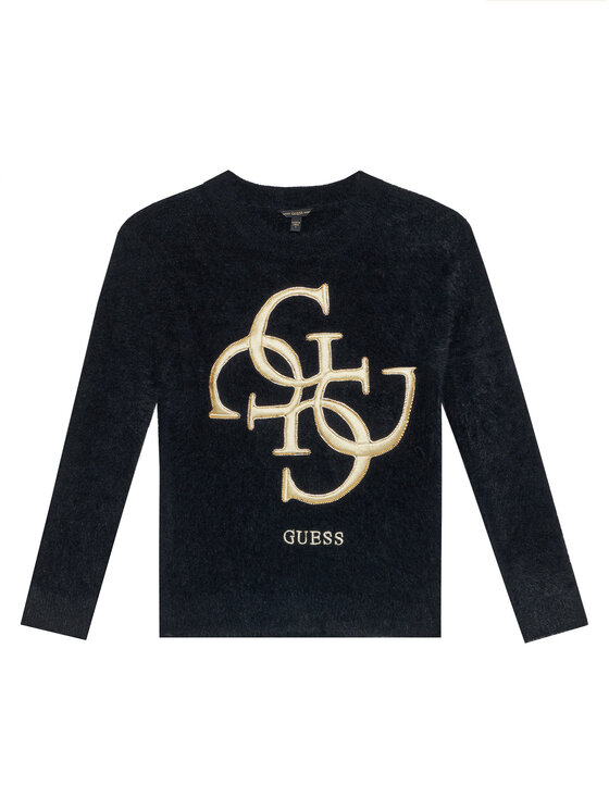 Guess Guess Πουλόβερ J5BR07 Z0720 Μαύρο Regular Fit