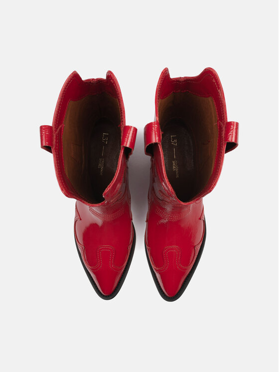 L37 L37 Stivaletti RED RED WINE Rosso