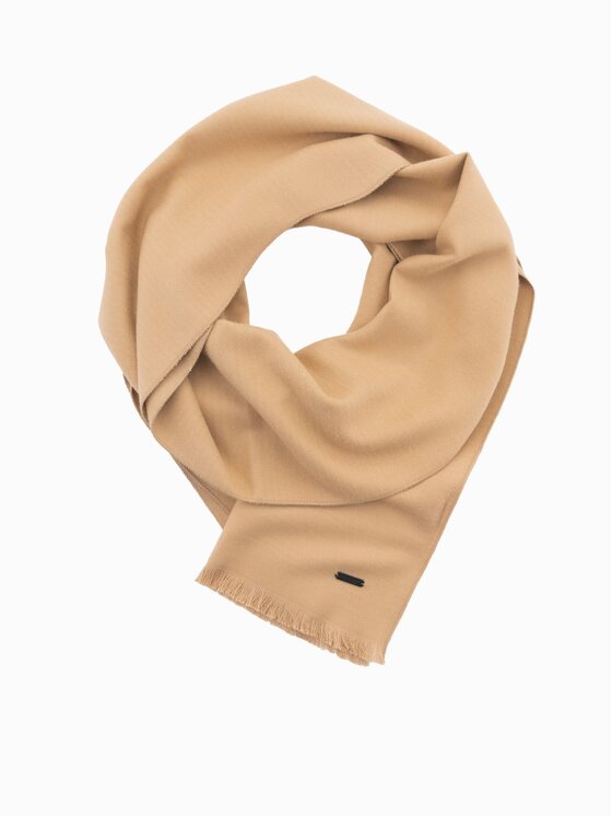 Ombre Ombre Szalik OM-ACSF-0116 Brązowy